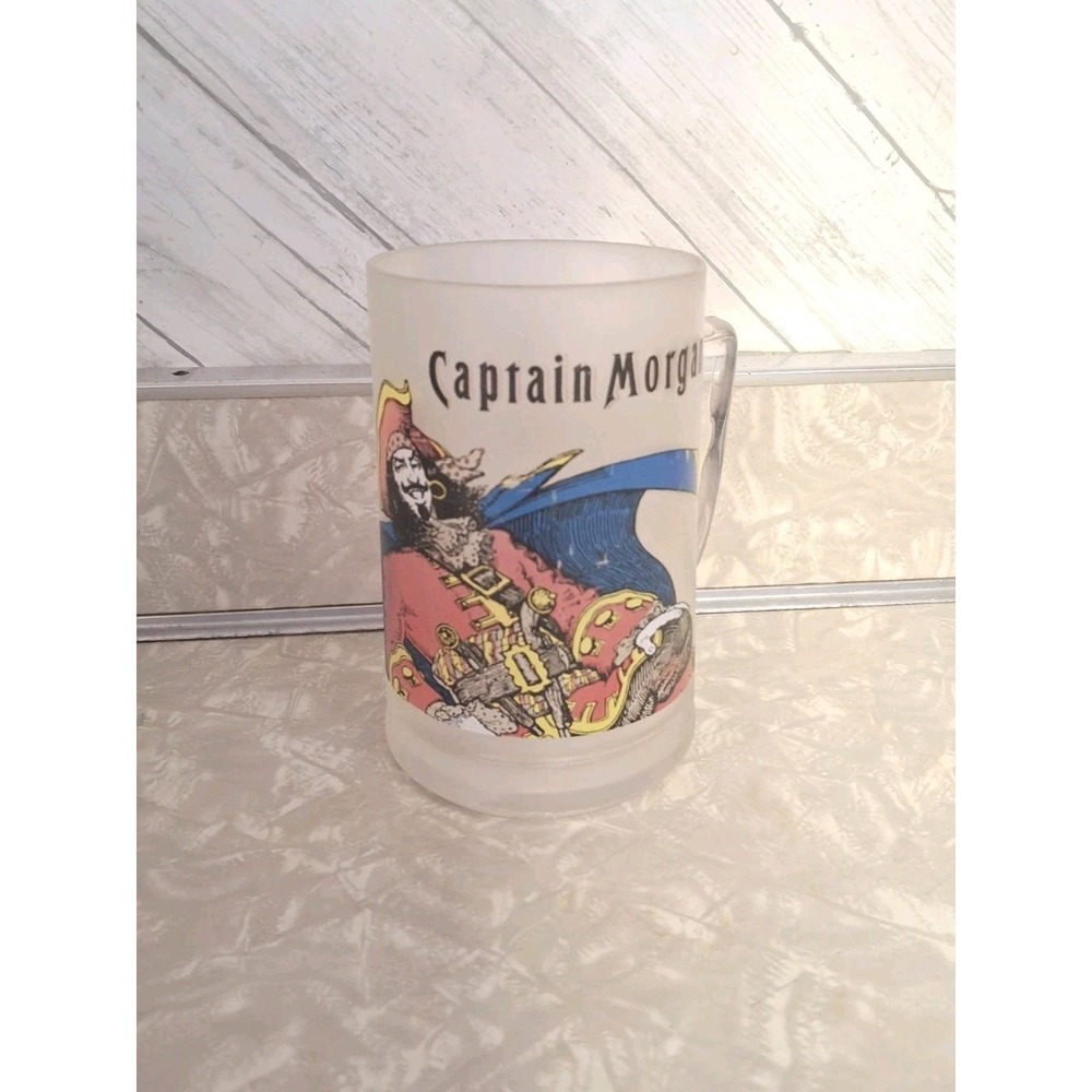 Vintage Captain Morgan Rum Plastic Stein Beer Mug Barware RARE Rum Spiced